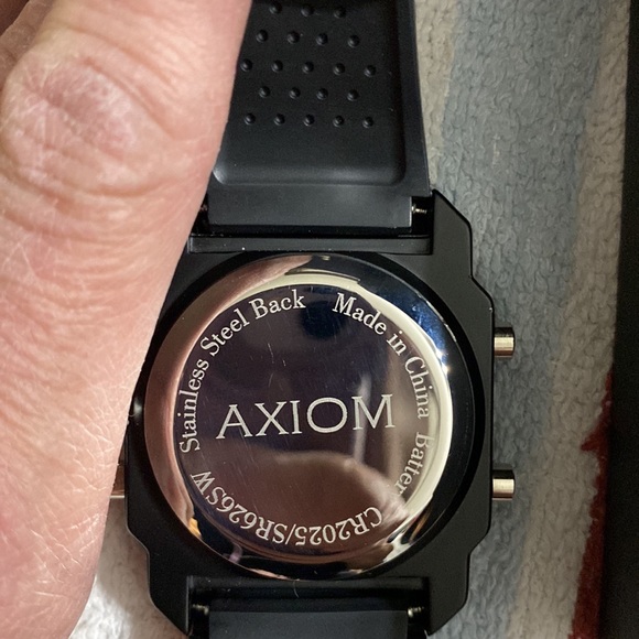 NWT Axiom Mens Black Watch CR2025/SR626SW - Picture 4 of 4